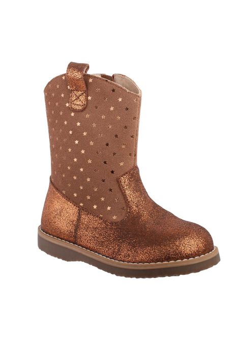 Bota Cuero Starry Café-0