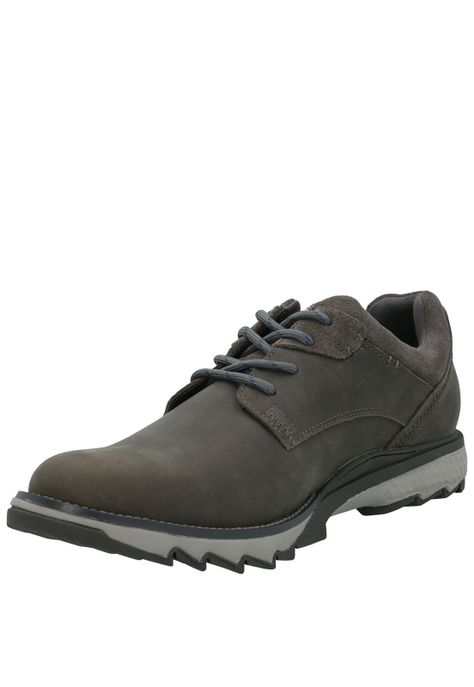 Zapato Cuero Hombre Banff Gris-3