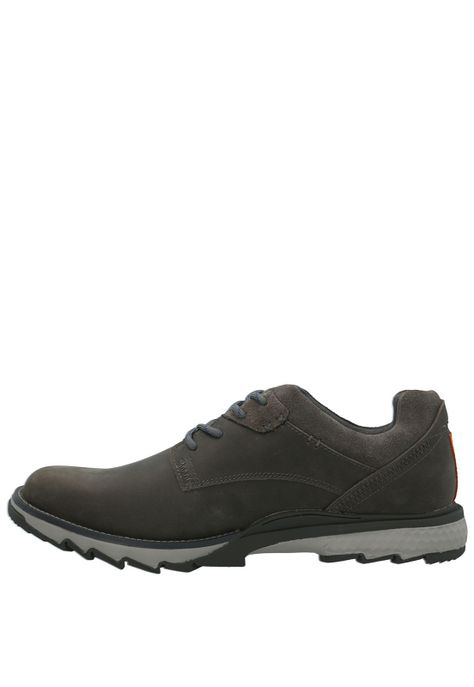 Zapato Cuero Hombre Banff Gris-4