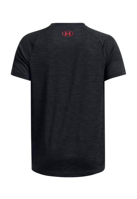 Polera manga corta Tech niño Negro-1