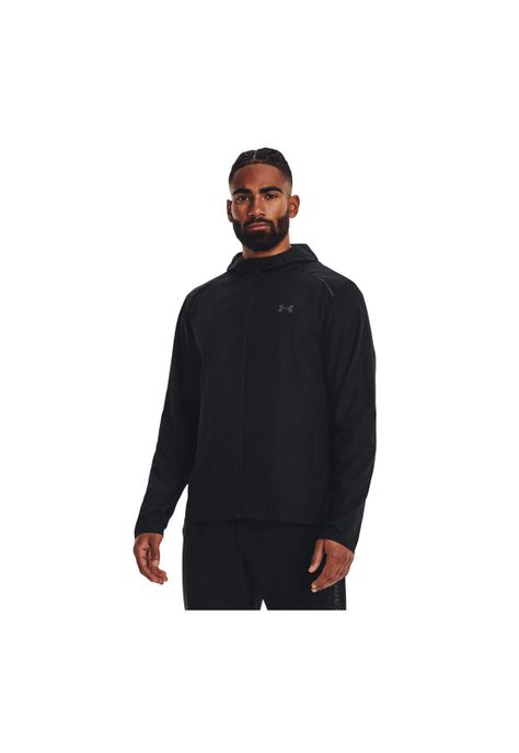 Chaqueta Training Con Capucha Storm Run Negro Hombre-3