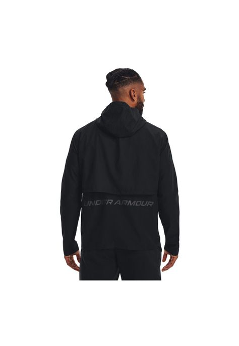 Chaqueta Training Con Capucha Storm Run Negro Hombre-4