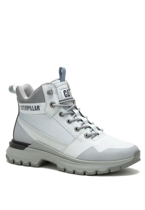 Zapatilla C/Caña Casual Mujer Colorado Sneaker Gris-0