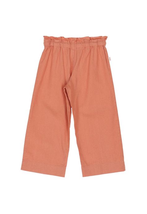 Pantalón Lino Niña Valentina Naranjo-1