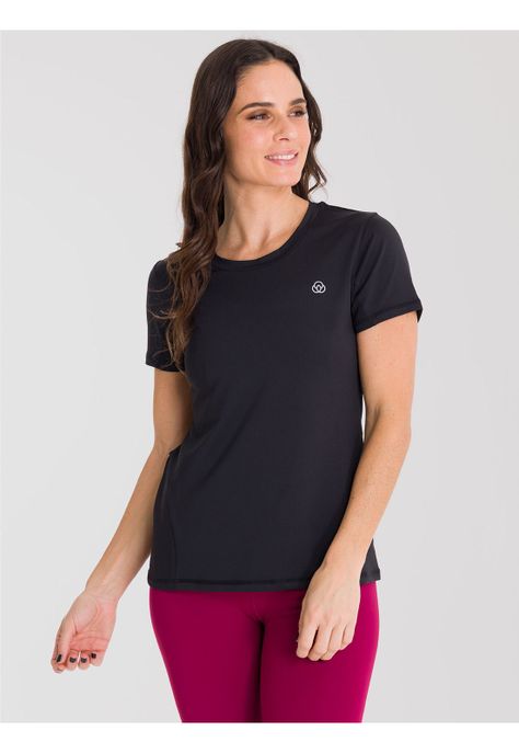 Polera Court T-Shirt Negra-0