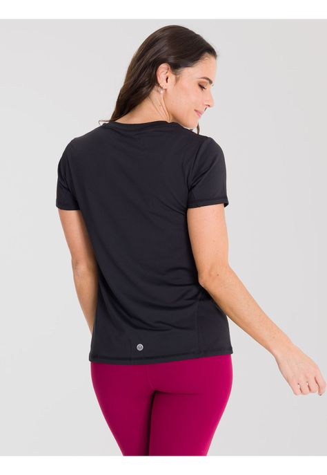 Polera Court T-Shirt Negra-1