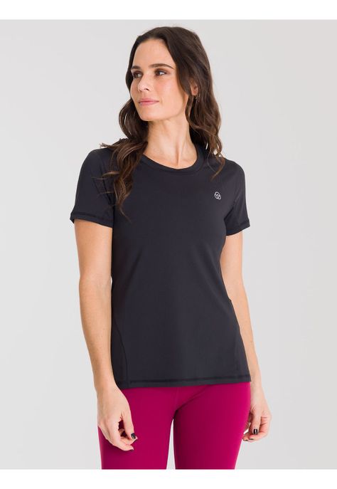 Polera Court T-Shirt Negra-3