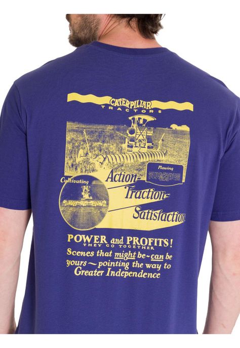 Polera Casual Projects Graphic 5 Hombre Indigo-5