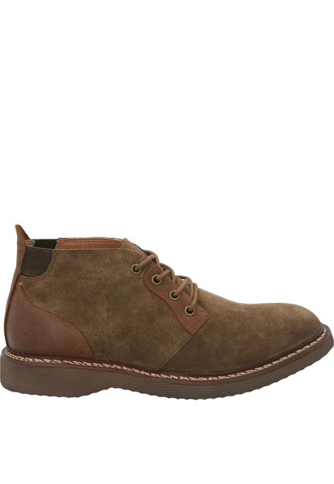 Botin Cuero Hombre Nebula Verde-1