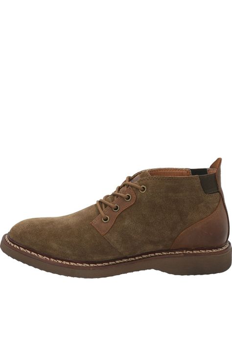 Botin Cuero Hombre Nebula Verde-4