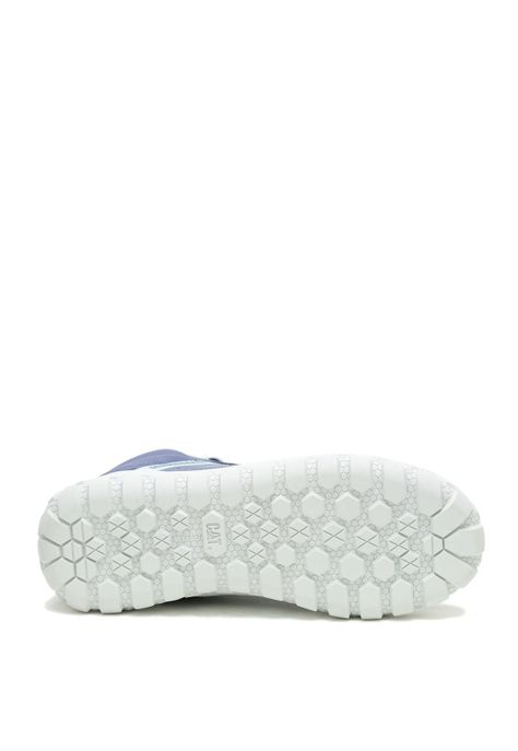 Zapatilla con caña Gamuza Mujer Hex + Mid Azul -7