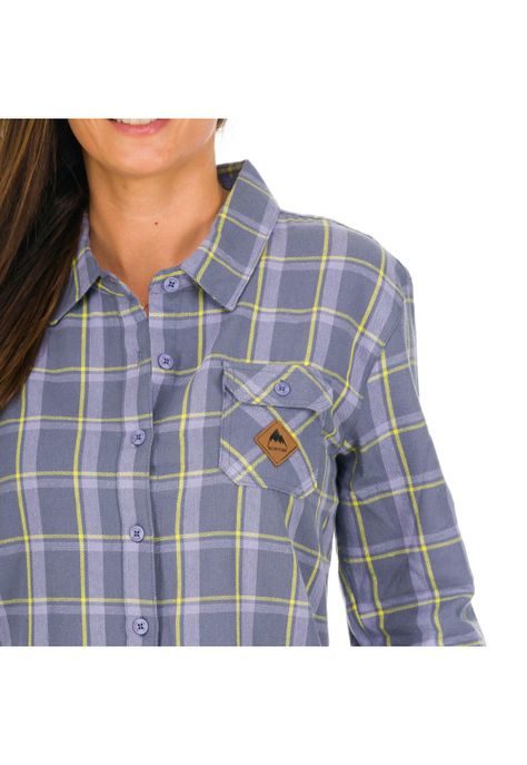 Camisa M/L Mujer Brighton W Lila -4