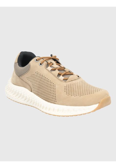 Zapatilla Gris Hombre Spinal Lthr Lace -0