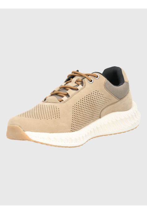 Zapatilla Gris Hombre Spinal Lthr Lace -3