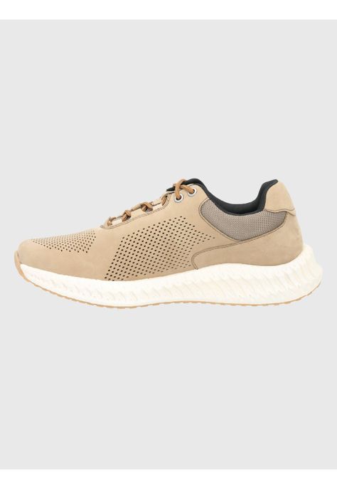 Zapatilla Gris Hombre Spinal Lthr Lace -4