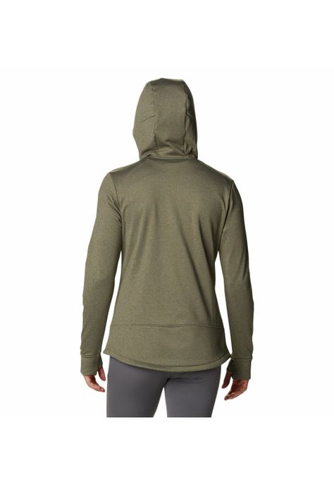 Polerón Mujer Windgates Fleece Fz Verde-2