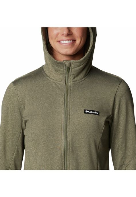 Polerón Mujer Windgates Fleece Fz Verde-4