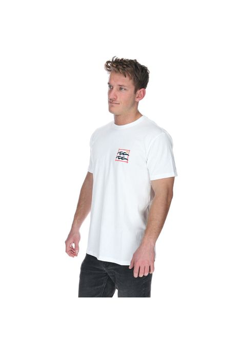 Polera M/C Hombre Crayon Wave S Pol Celeste-1