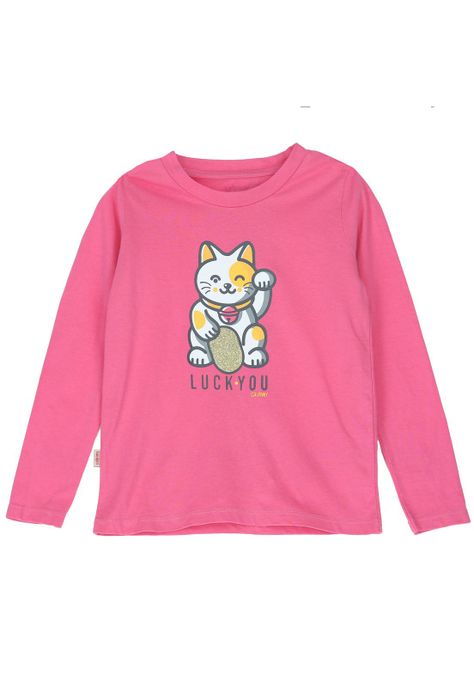 Polera Niña Nemba Rosa-0