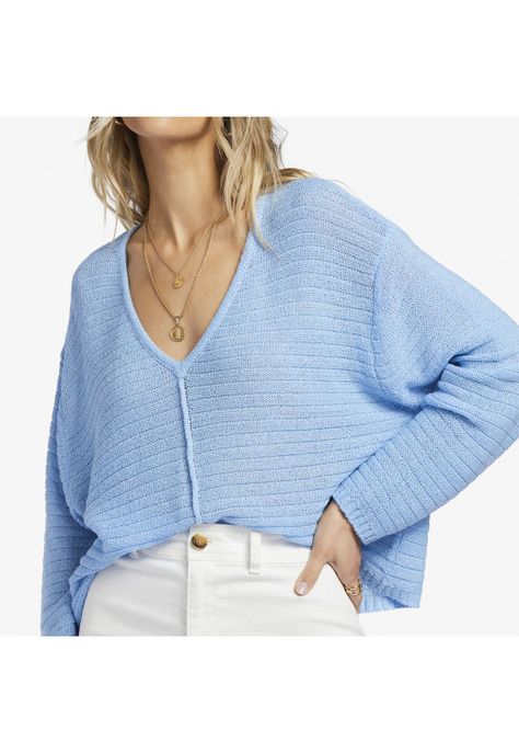 Sweater Mujer Every Day J Swtr Azul-3