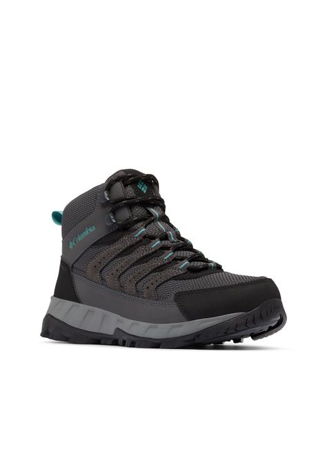 Botín Mujer Strata Trail Mid Waterproof Gris-0