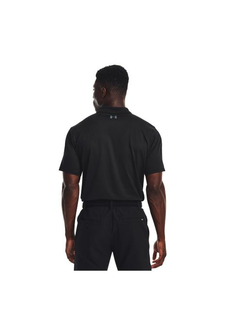 Polo Golf Performance 3 Negro Hombre-4