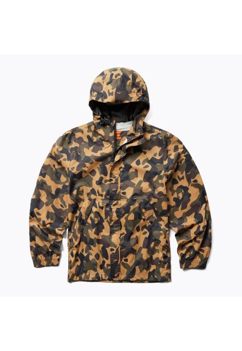 Impermeable Fallon Rain Shell Café Hombre-0