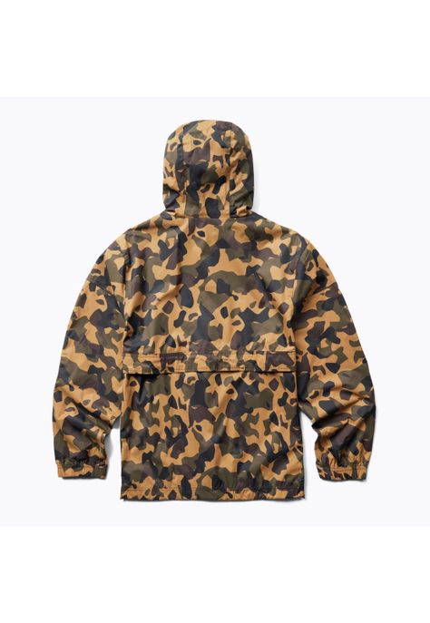Impermeable Fallon Rain Shell Café Hombre-1