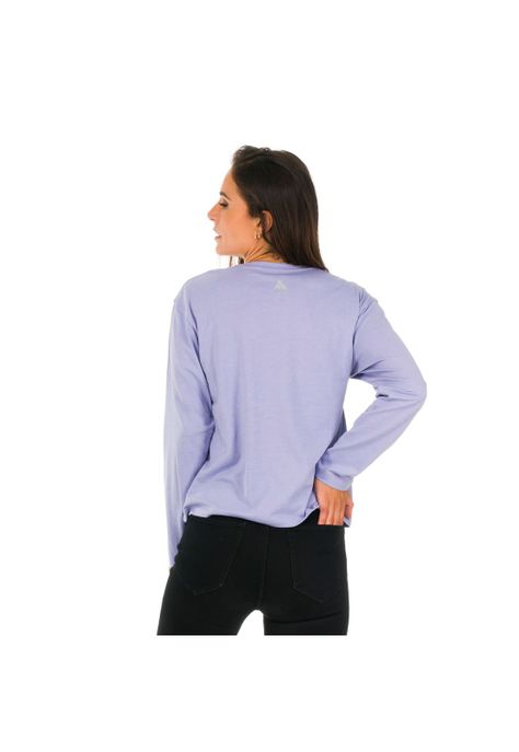 Polera M/L Mujer Retro I Lila -2