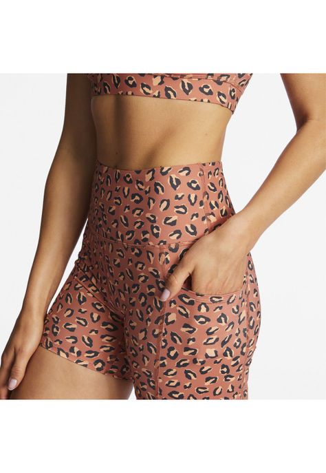 Calza Mujer Smmt B Bk Short Bdy Terracota-5
