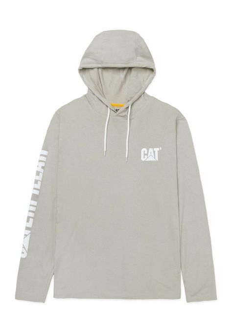 Polera Casual Upf Hooded Banner Hombre Beige-0