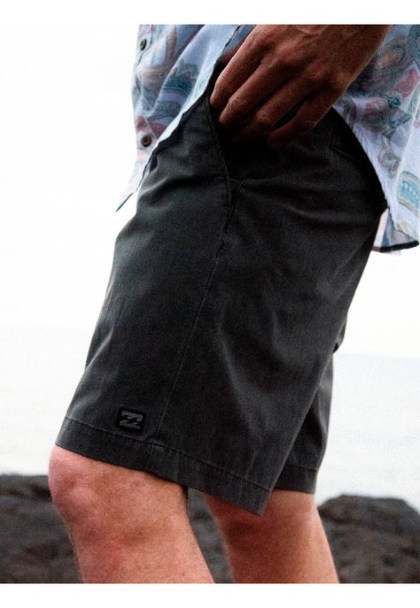 Short Hombre Crossfire Wave Washe Negro-1