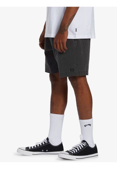 Short Hombre Crossfire Wave Washe Negro-2