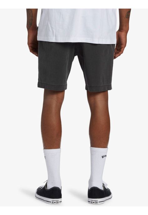 Short Hombre Crossfire Wave Washe Negro-3