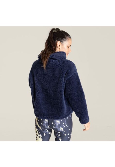 Polar Mujer Hoodie Maca Azul Navy-0