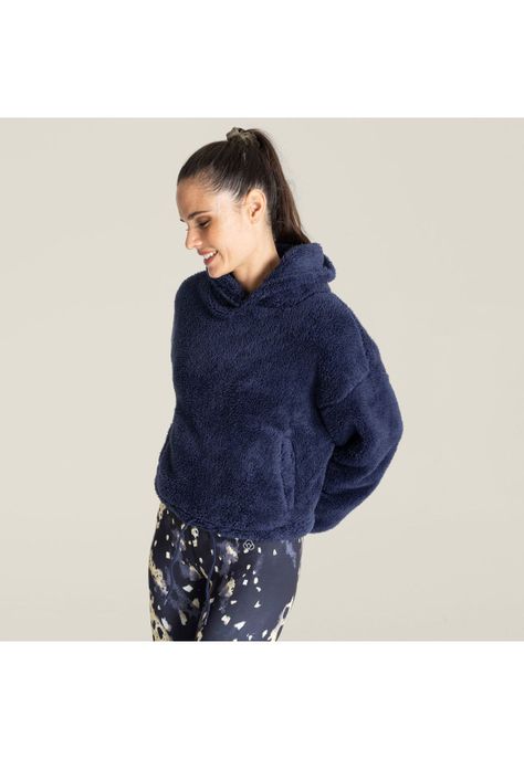 Polar Mujer Hoodie Maca Azul Navy-3
