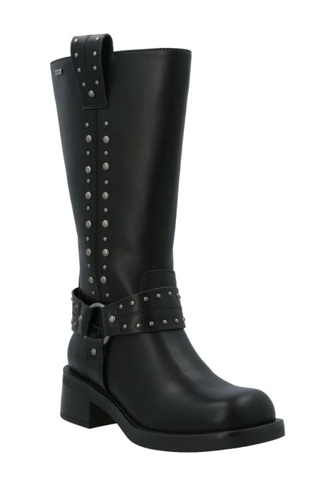 Bota Bastya Mujer Negro-0
