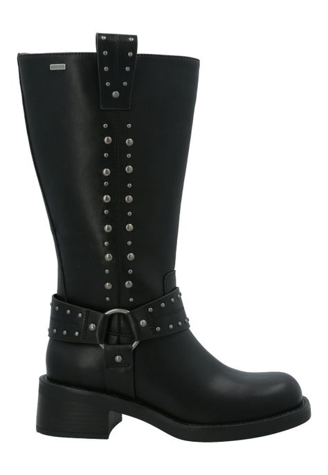 Bota Bastya Mujer Negro-3