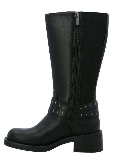 Bota Bastya Mujer Negro-5