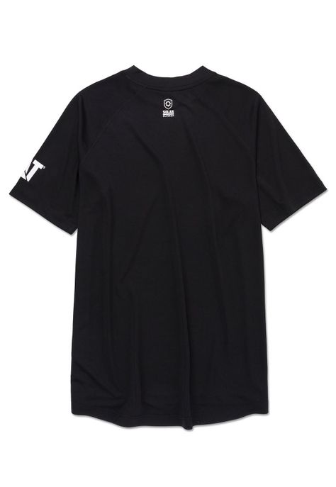Polera M/Corta Lightweight Cooling Crw Hombre Negra-1