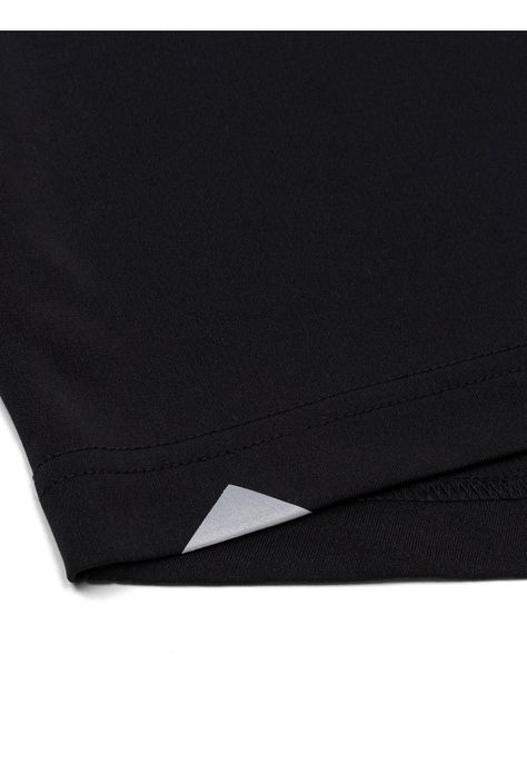 Polera M/Corta Lightweight Cooling Crw Hombre Negra-3