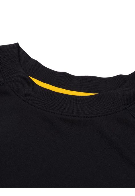 Polera M/Corta Lightweight Cooling Crw Hombre Negra-4