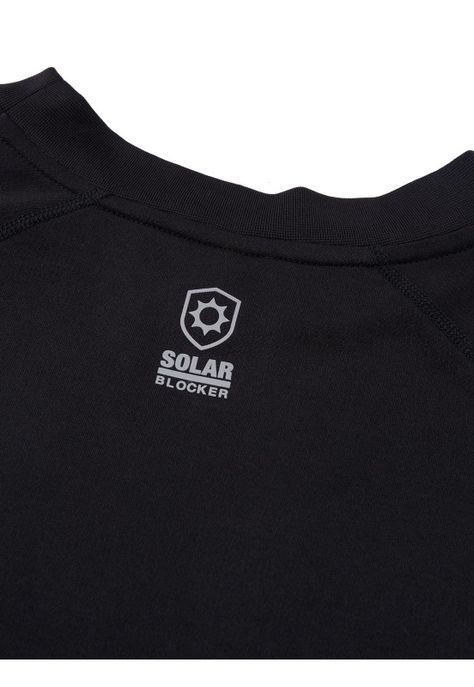 Polera M/Corta Lightweight Cooling Crw Hombre Negra-8