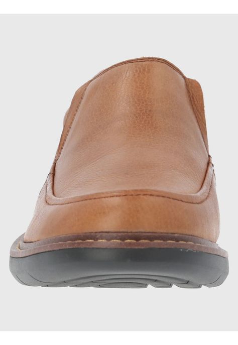 Zapato Cuero Café Claro Hombre Oregon -3
