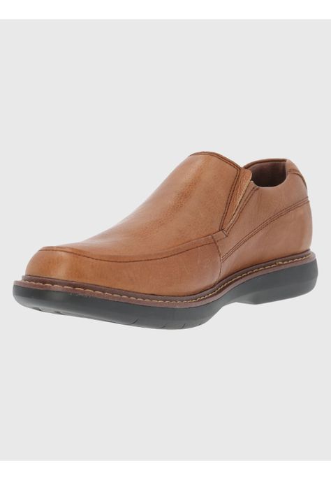 Zapato Cuero Café Claro Hombre Oregon -4
