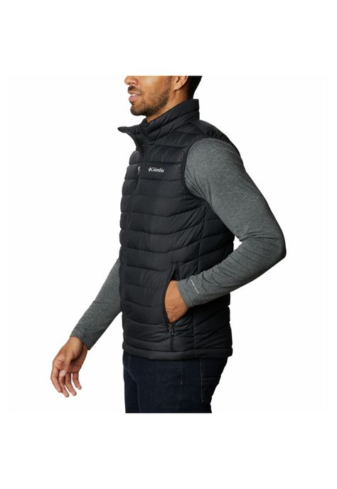 Parka Sin Mangas Powder Lite Vest Negro Hombre-1