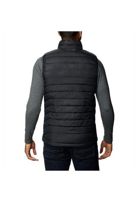 Parka Sin Mangas Powder Lite Vest Negro Hombre-3