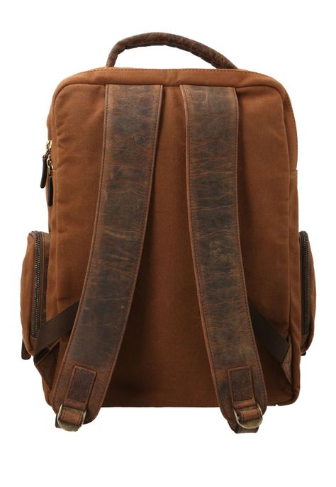 Maletin Cuero Café Wx Spezia Back Unisex-2