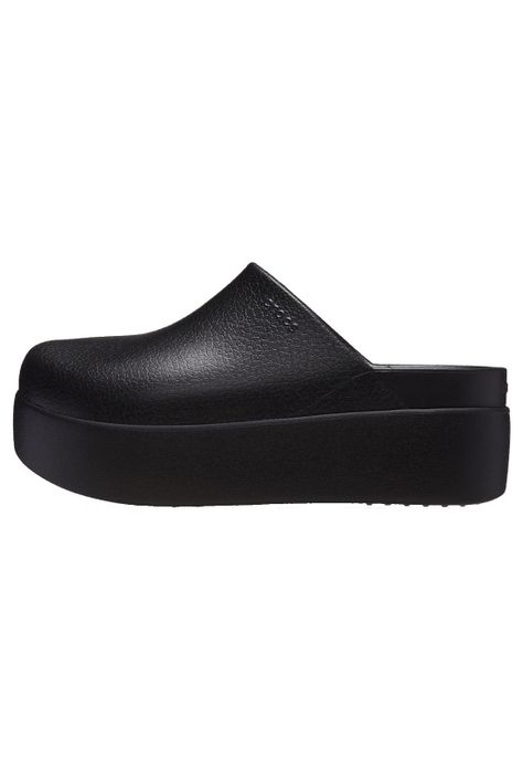 Zueco Crocs Mujer Dylan Platform Clog Negro-1