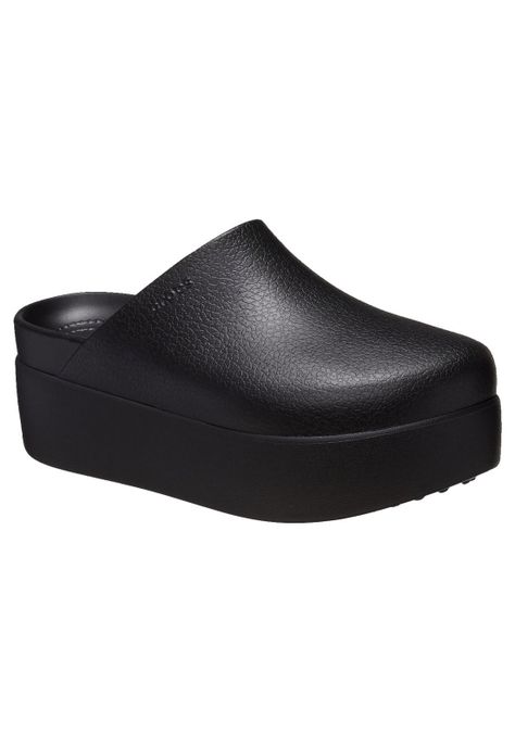 Zueco Crocs Mujer Dylan Platform Clog Negro-6